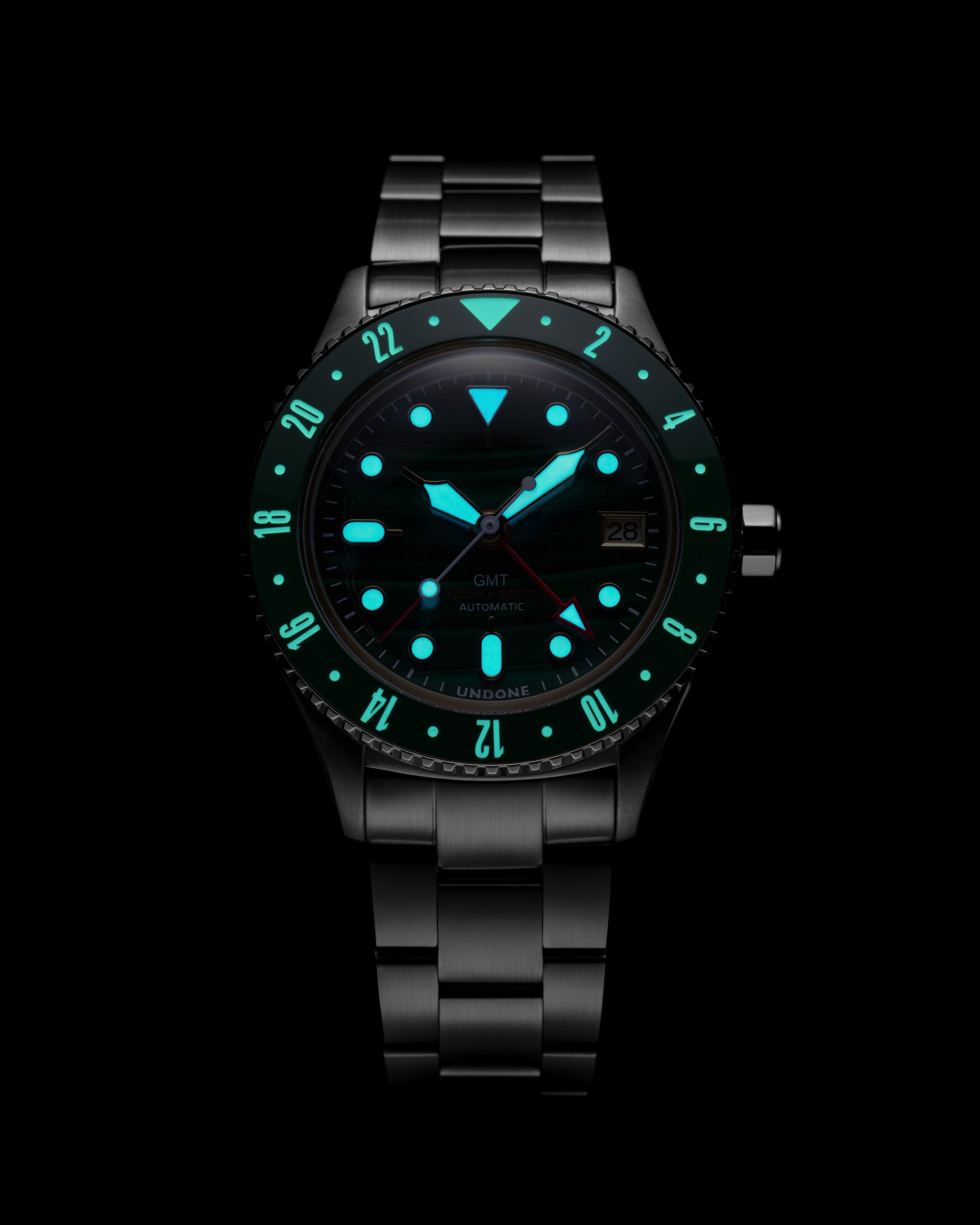 Basecamp Malachite Dial Silver